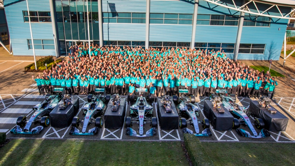 Mercedes-AMG Petronas Motorsport 2018 Championship Celebrations-Brackley and Brixworth