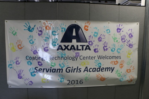 Axalta Opens its Doors to Serviam Girls Academy