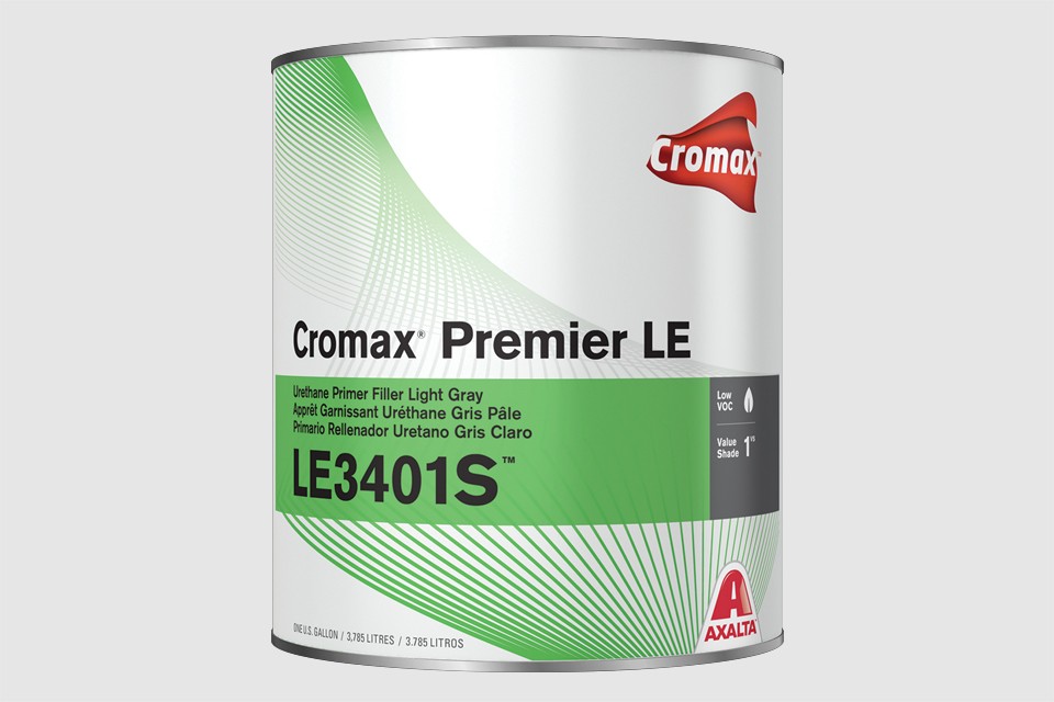 Cromax premier le LE3401S urethane primer filler white.