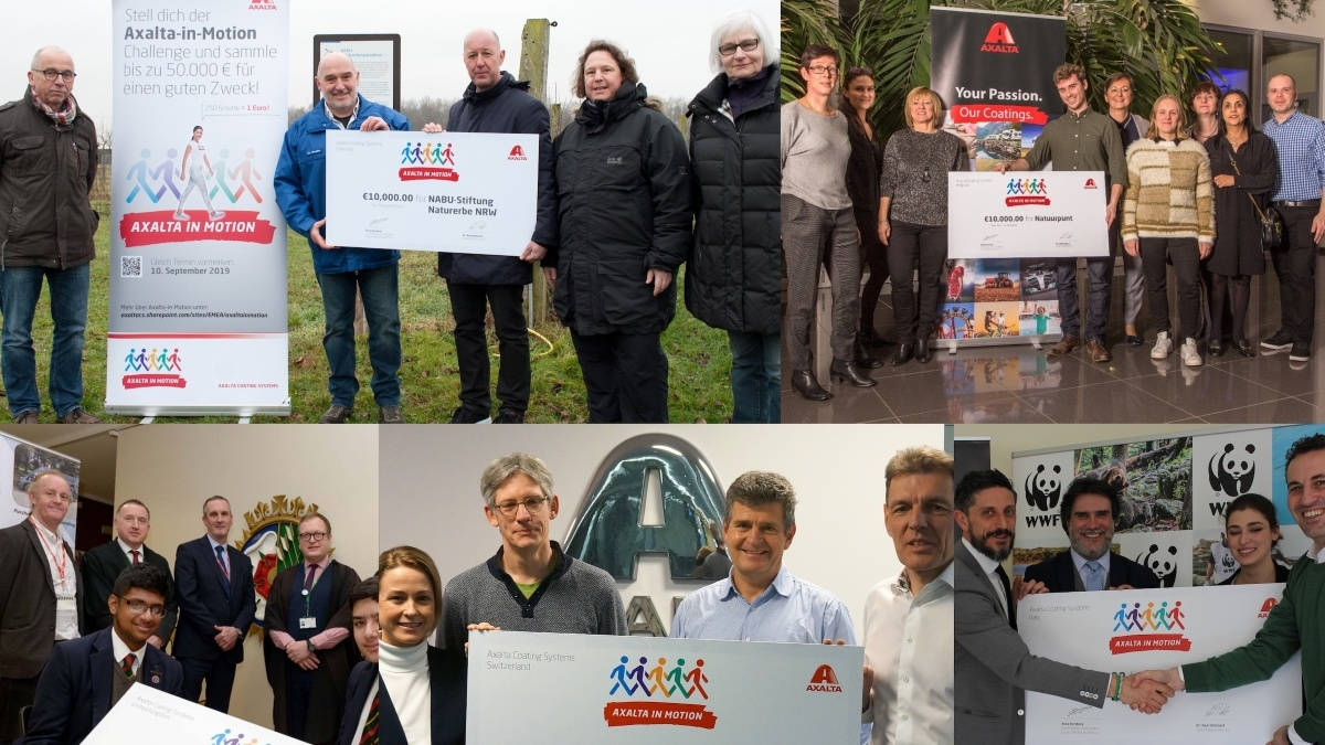Axalta Donates 50,000Euros to STEM and Environmental Stewardship Causes in EMEA
