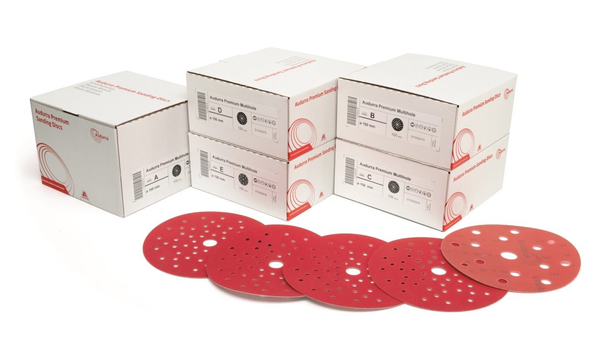 Audurra Premium Multihole Sanding Discs Group