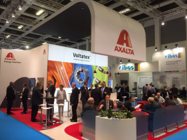 Axalta Energy Solutions at CWIEME in Berlin 2016