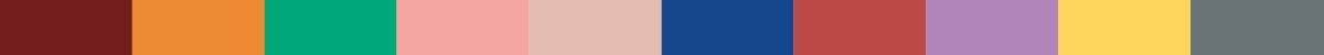 Earth Unity Colour Palette