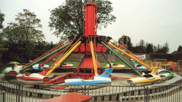 Fairground equipment in North Yorkshire after applying Corroless corrosion protection paint