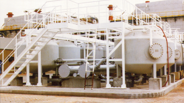 Corrosion protection for limestone treatment works in the UAE