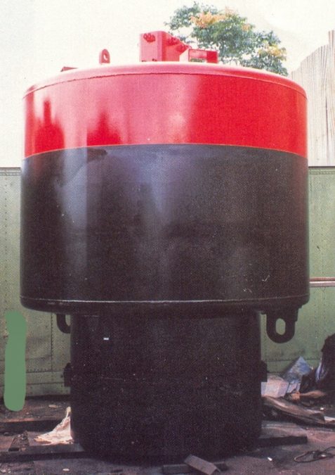 Corrosion protection for navigation buoys in Singapore