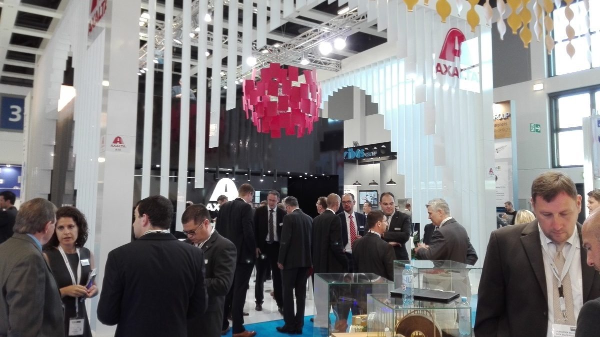 Axalta Energy Solutions Stand auf der CWIEME in Berlin 2017