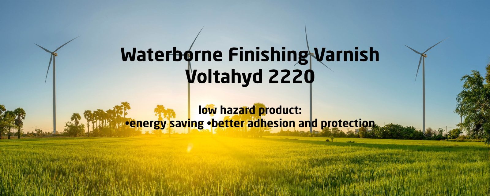 Voltahyd 2220 waterborne finishing varnish