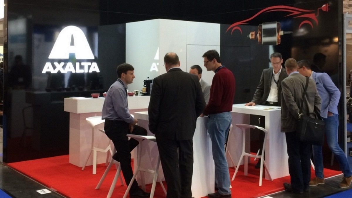 Axalta Energy Solutions booth at EHVT Hannover 2018