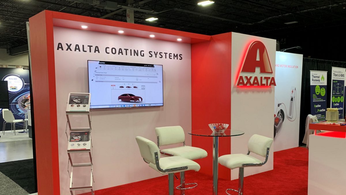 Axalta electrical insulation materials at the Electric & Hybrid Vehicle Technology Expo and The Battery Show in Novi, MI USA 2021