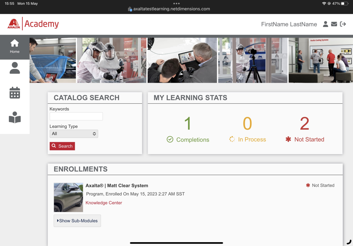 Axalta Academy English