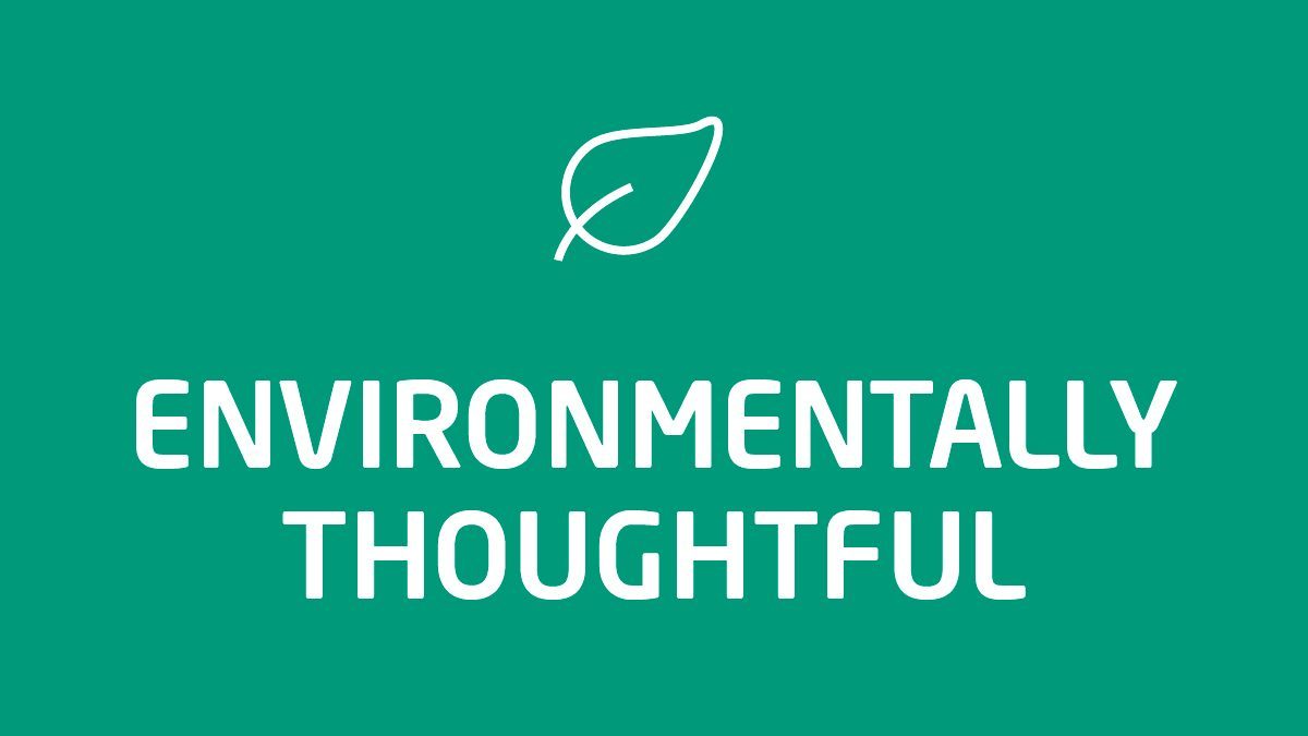 Environmentally Thoughtful