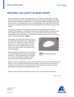 Microsoft Word - TD6037 LED High Bay Lights in Bodyshops V1 0521
