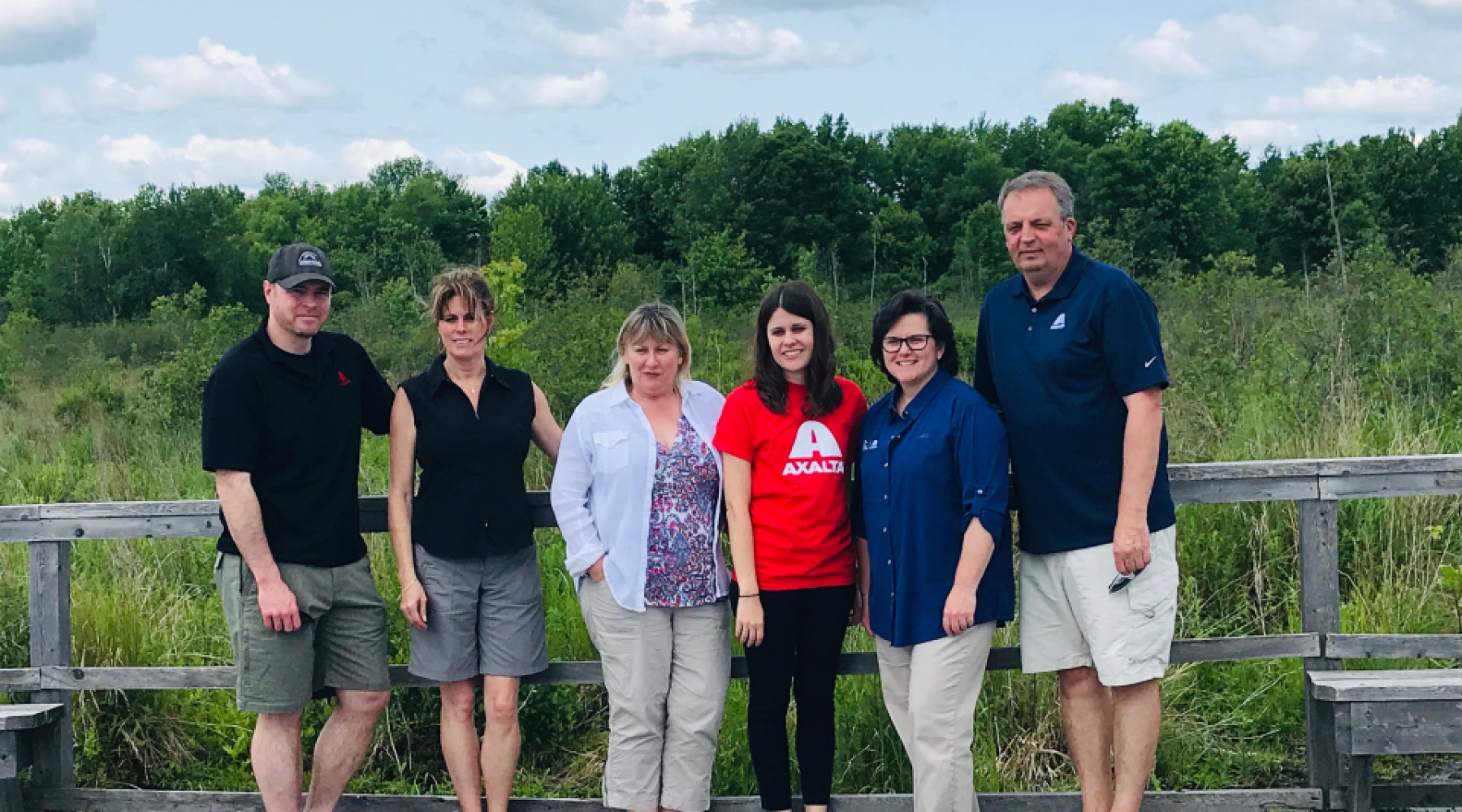 Axalta team at Charlottenburgh Marsh