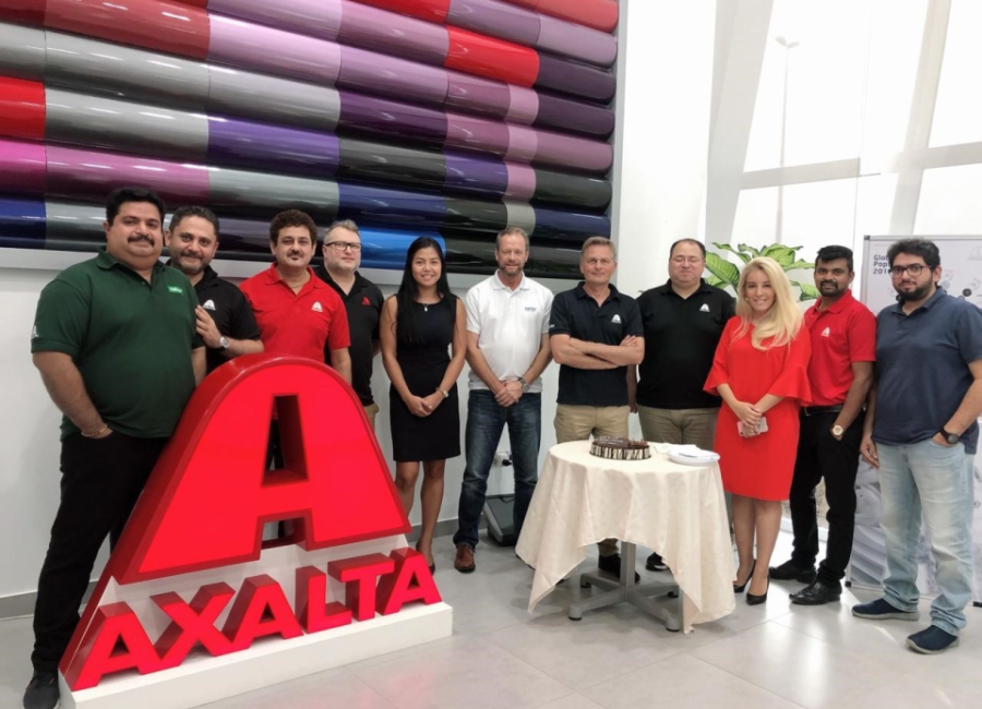 Axalta Dubai office celebrates Capital Paints acquisition