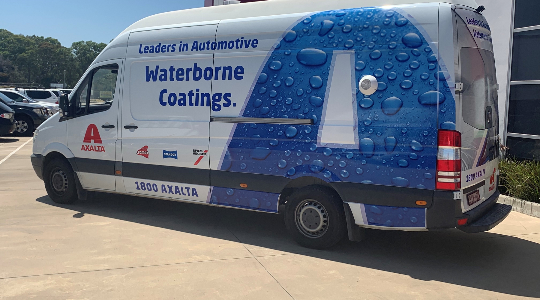 Waterborne Demo Van