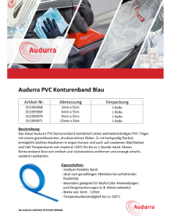 Microsoft Word - Produktflyer Audurra PVC Konturenband blau