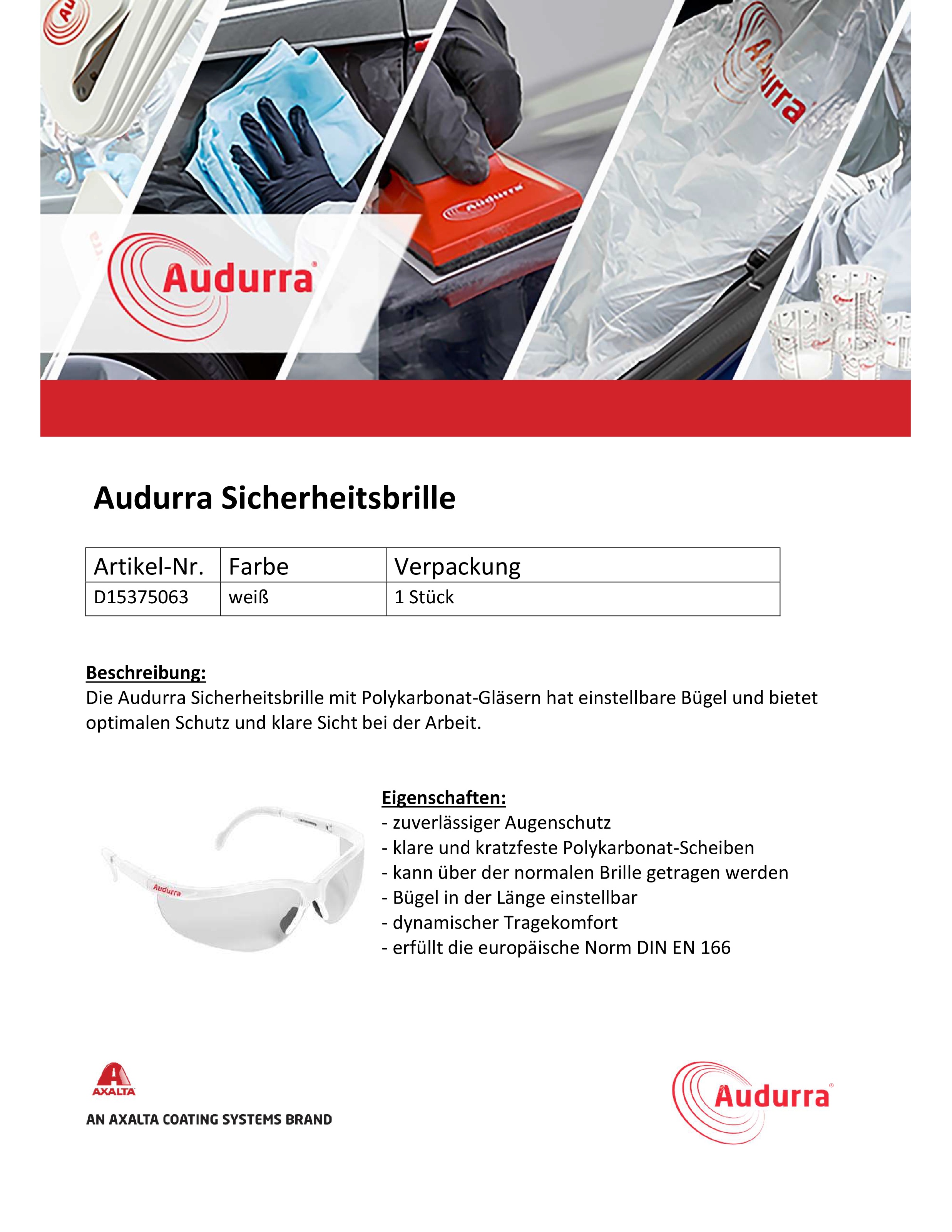 Audurra Sicherheitsbrille