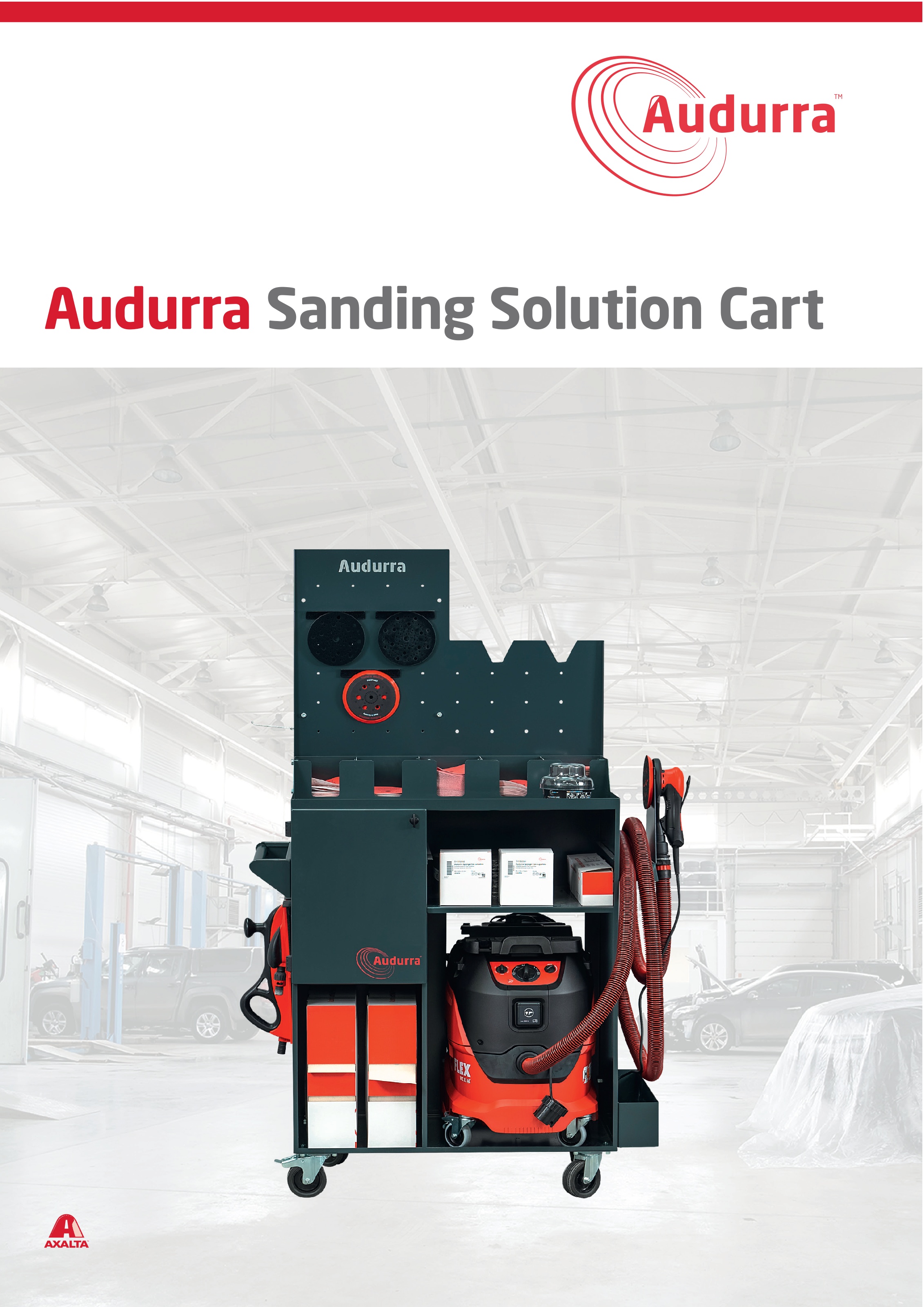 Manual Audurra Sanding Solution Cart