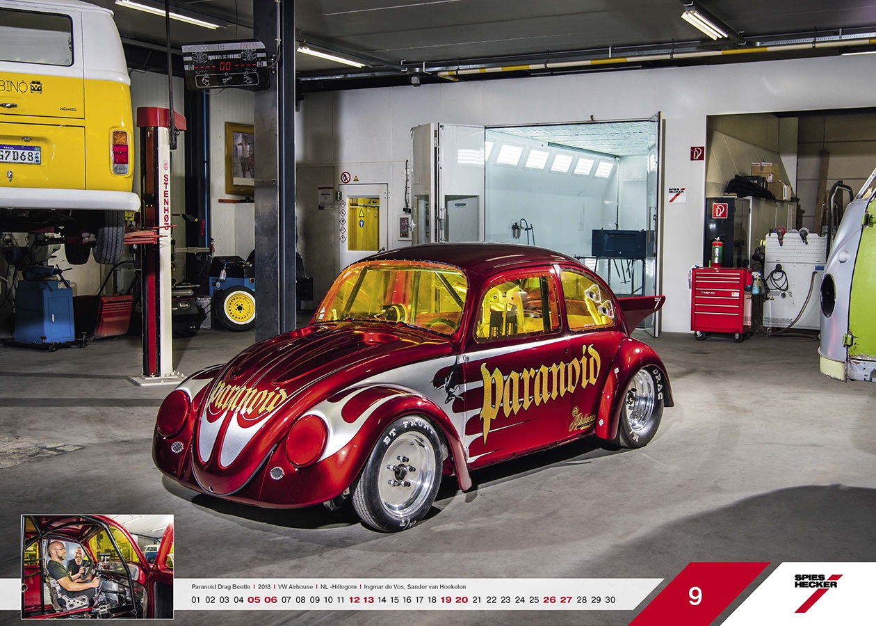 September - Paranoid Drag Beetle l 2018 l VW Airhouse l NL -Hillegom