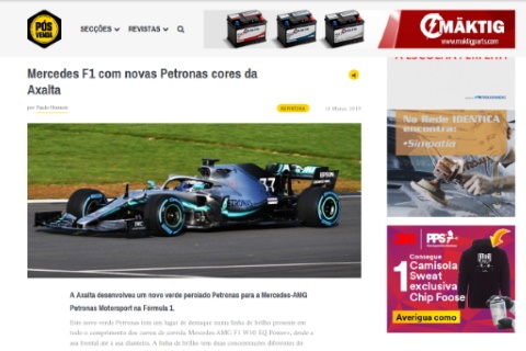 2019_03_posvenda-Mercedes F1 com novas Petronas cores da Axalta